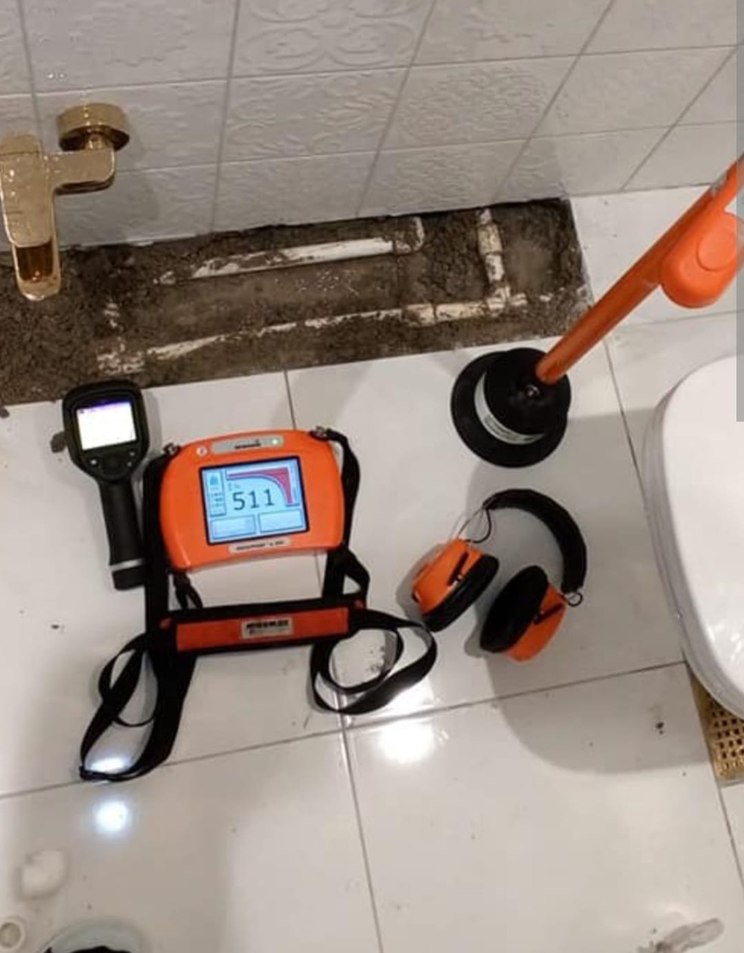 Gaziantep Tesisat - Kırmadan Kaçak Su Tespiti - KCK Tesisat